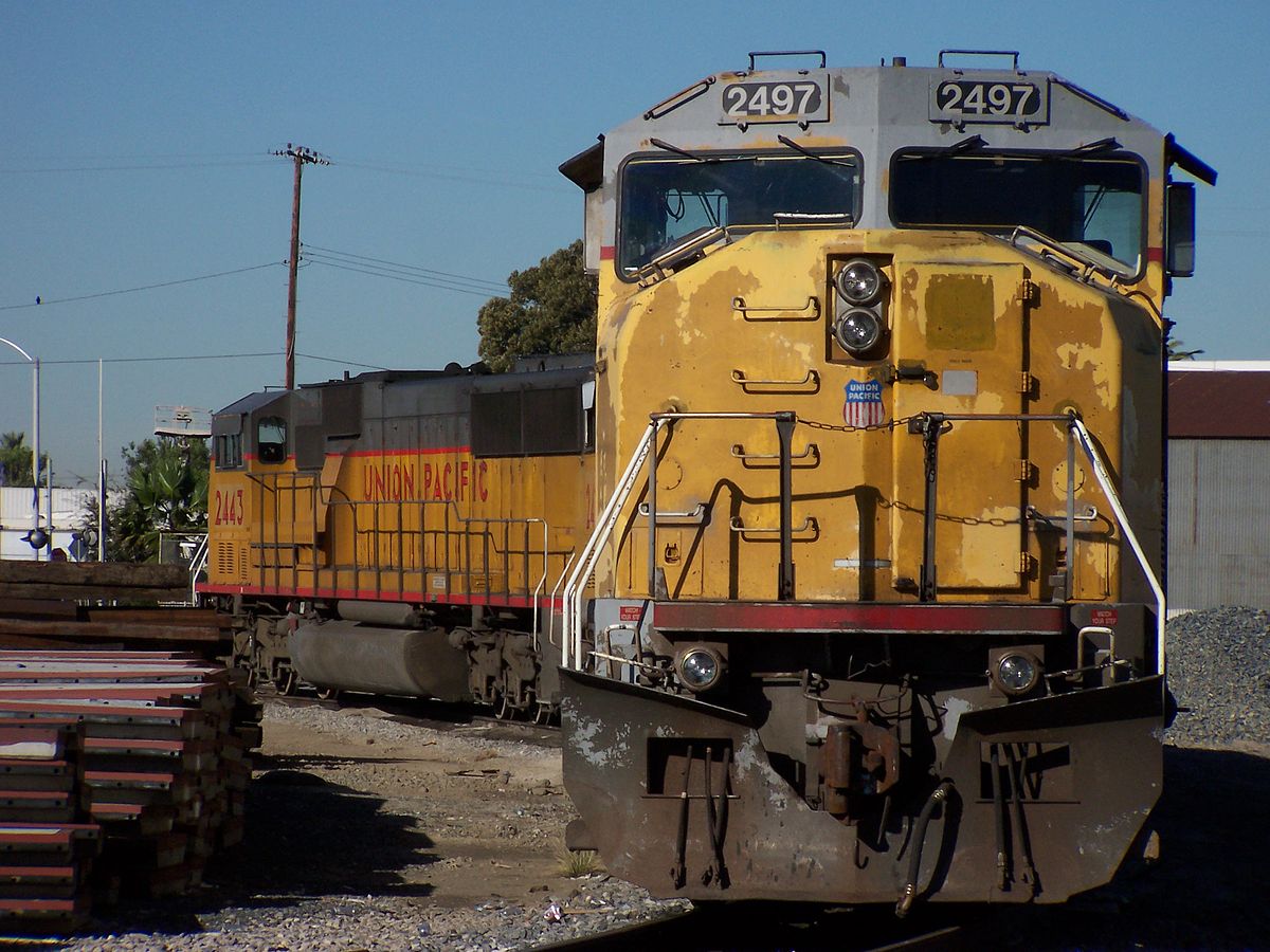 Locomotives EMD SD60M (Anaheim, Californie)