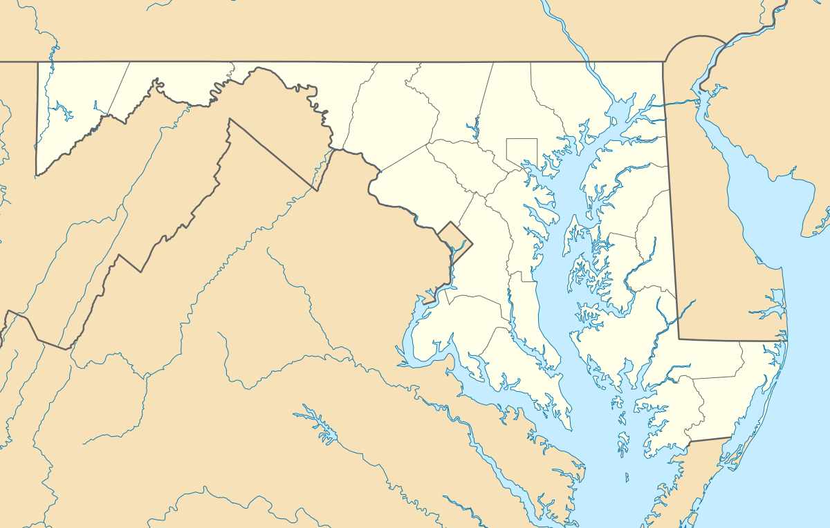 (Voir situation sur la carte de la zone Maryland)