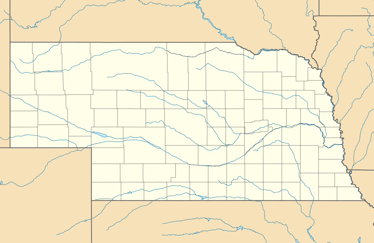 (Voir situation sur la carte du Nebraska)