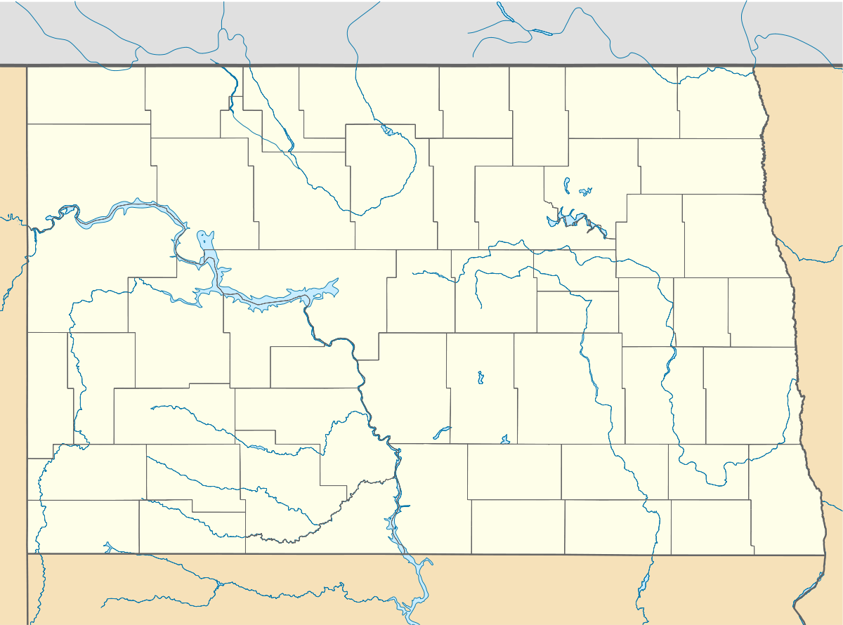 (Voir situation sur la carte du Dakota du Nord)