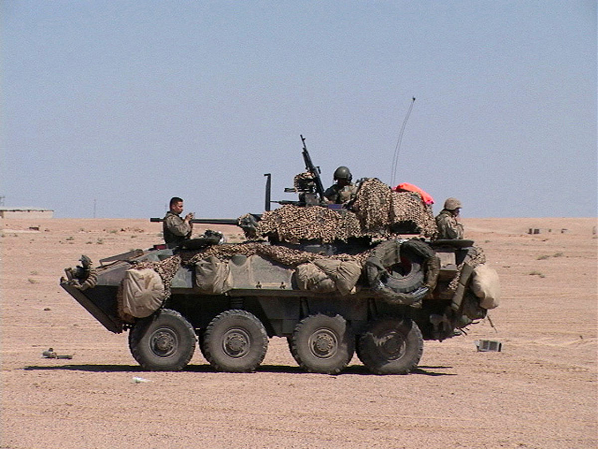 LAV-25 de l'USMC en Iraq, 2004