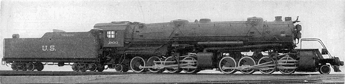 Une Mallet américaine 140+041 de 1922