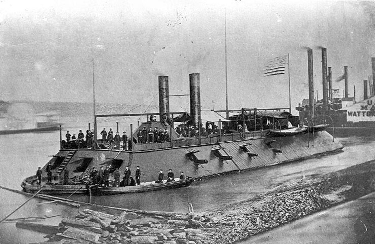 USS Cairo durant la guerre de Sécession