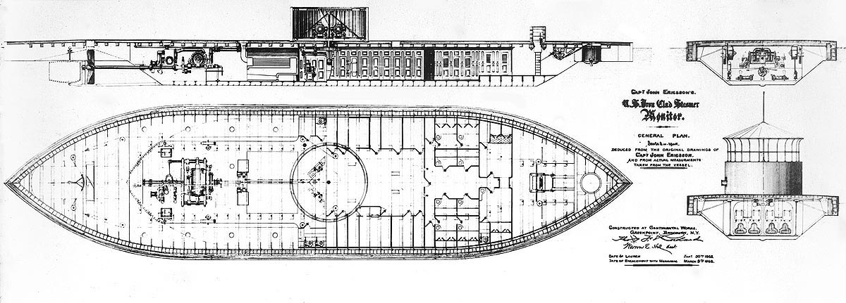 Les plans du Monitor