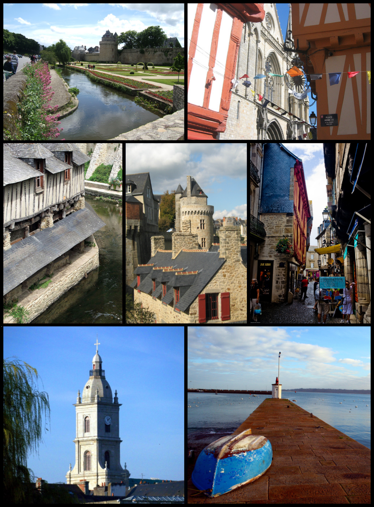 Monuments historiques à Vannes