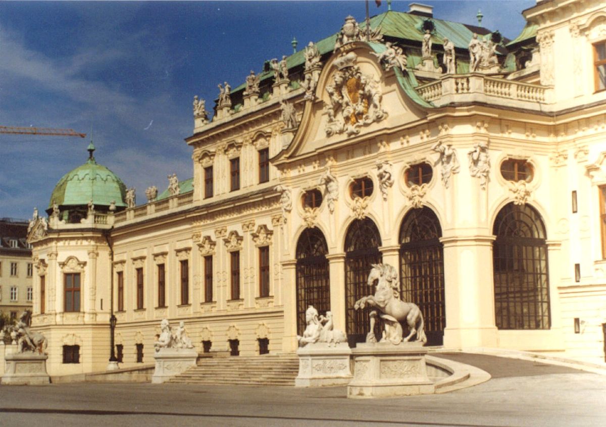 Vue nord du palais