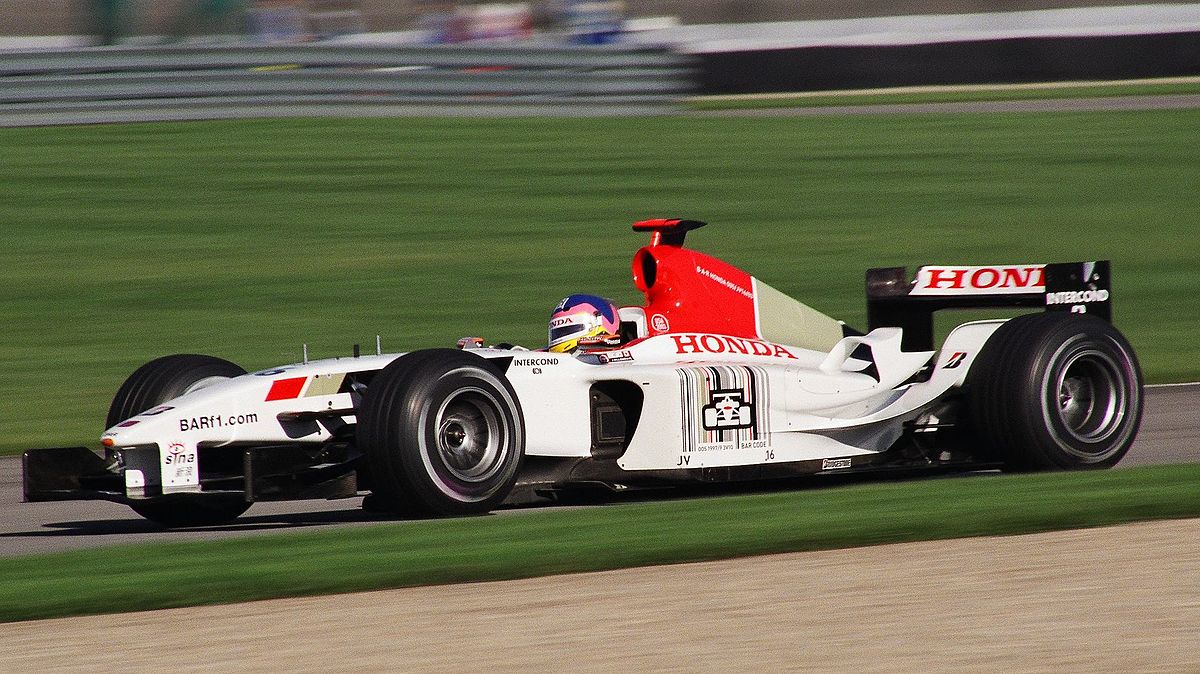 Jacques Villeneuve au grand prix des États-Unis 2003