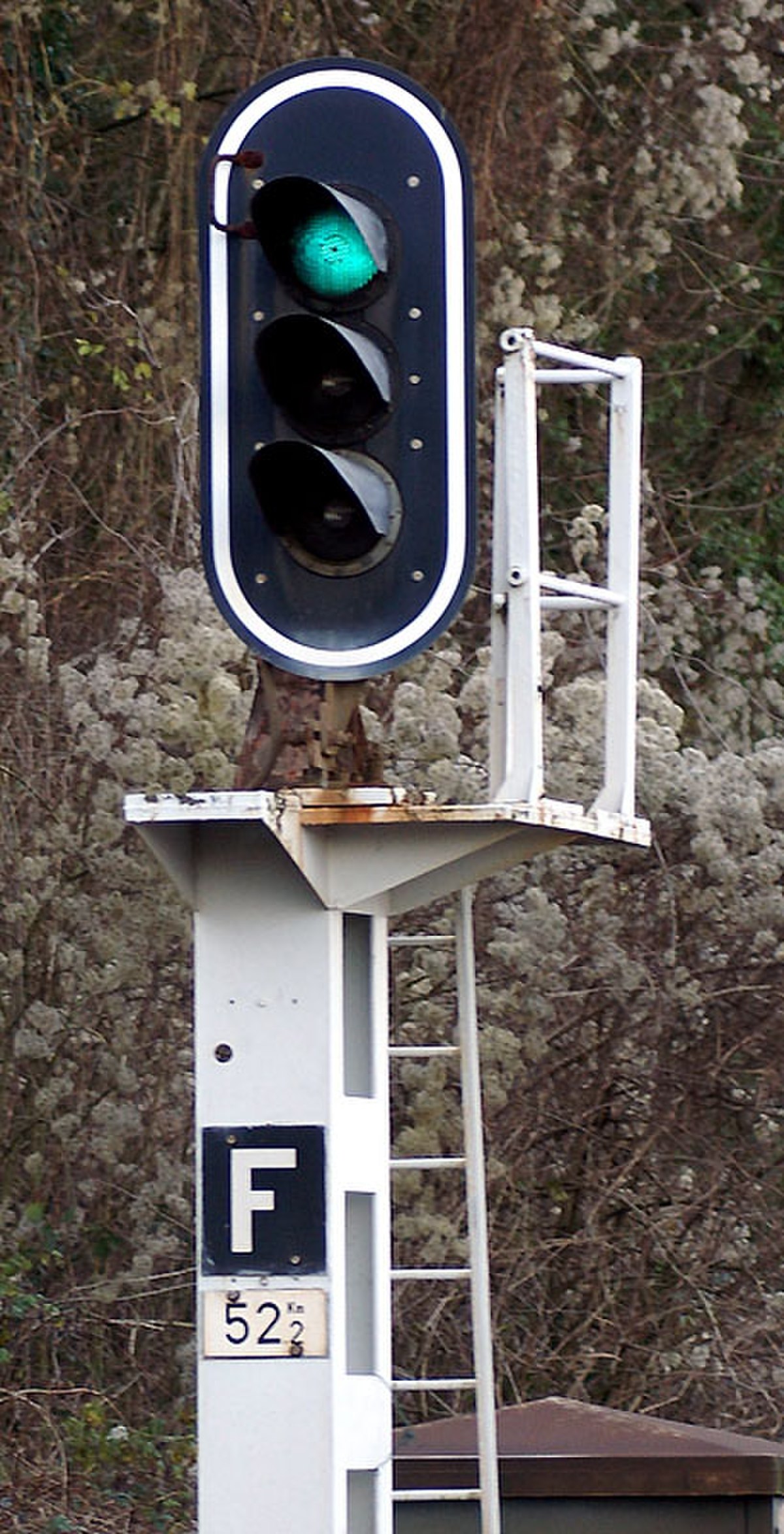 Signal indiquant Feu Vert (Voie Libre) en BAL