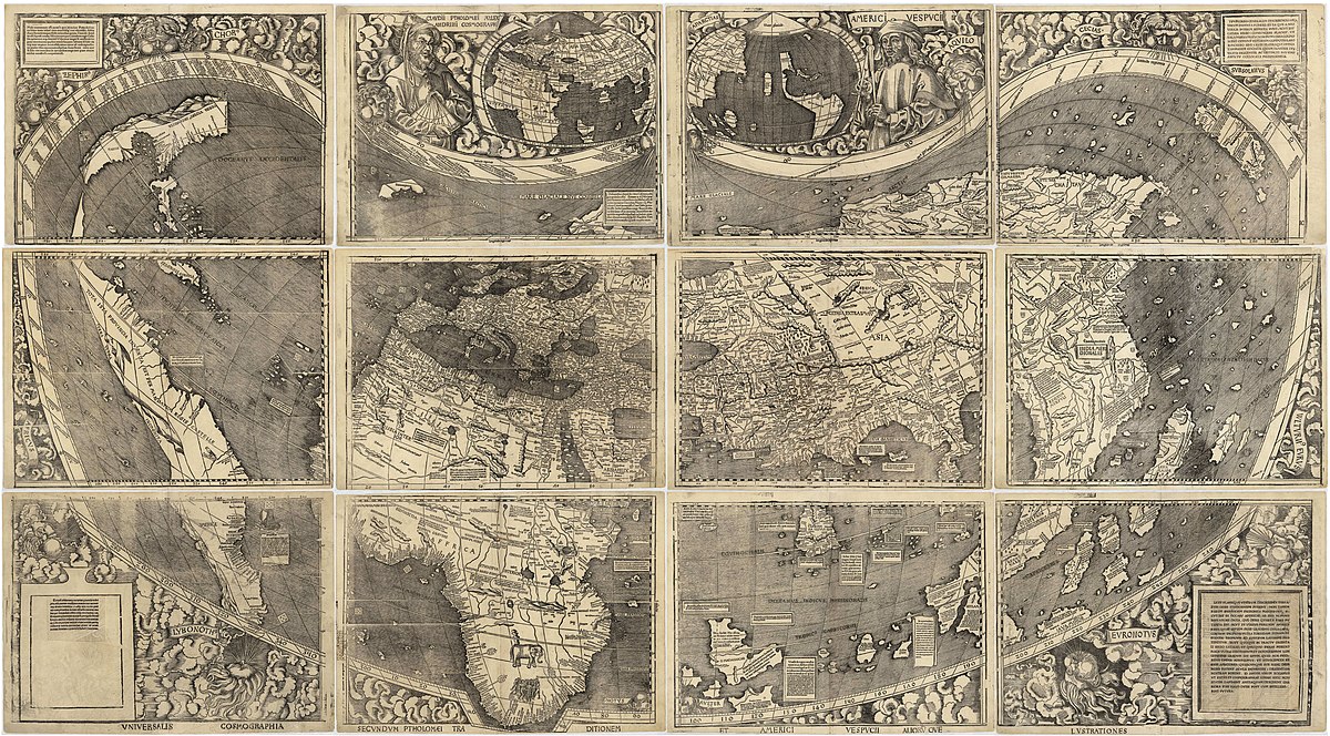 Planisphère de Waldseemüller