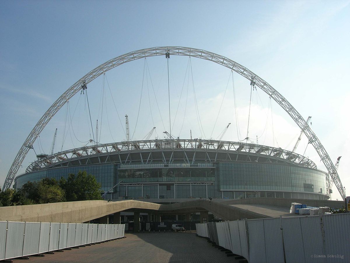 Nouveau stade de Wembley, inauguré en 2007