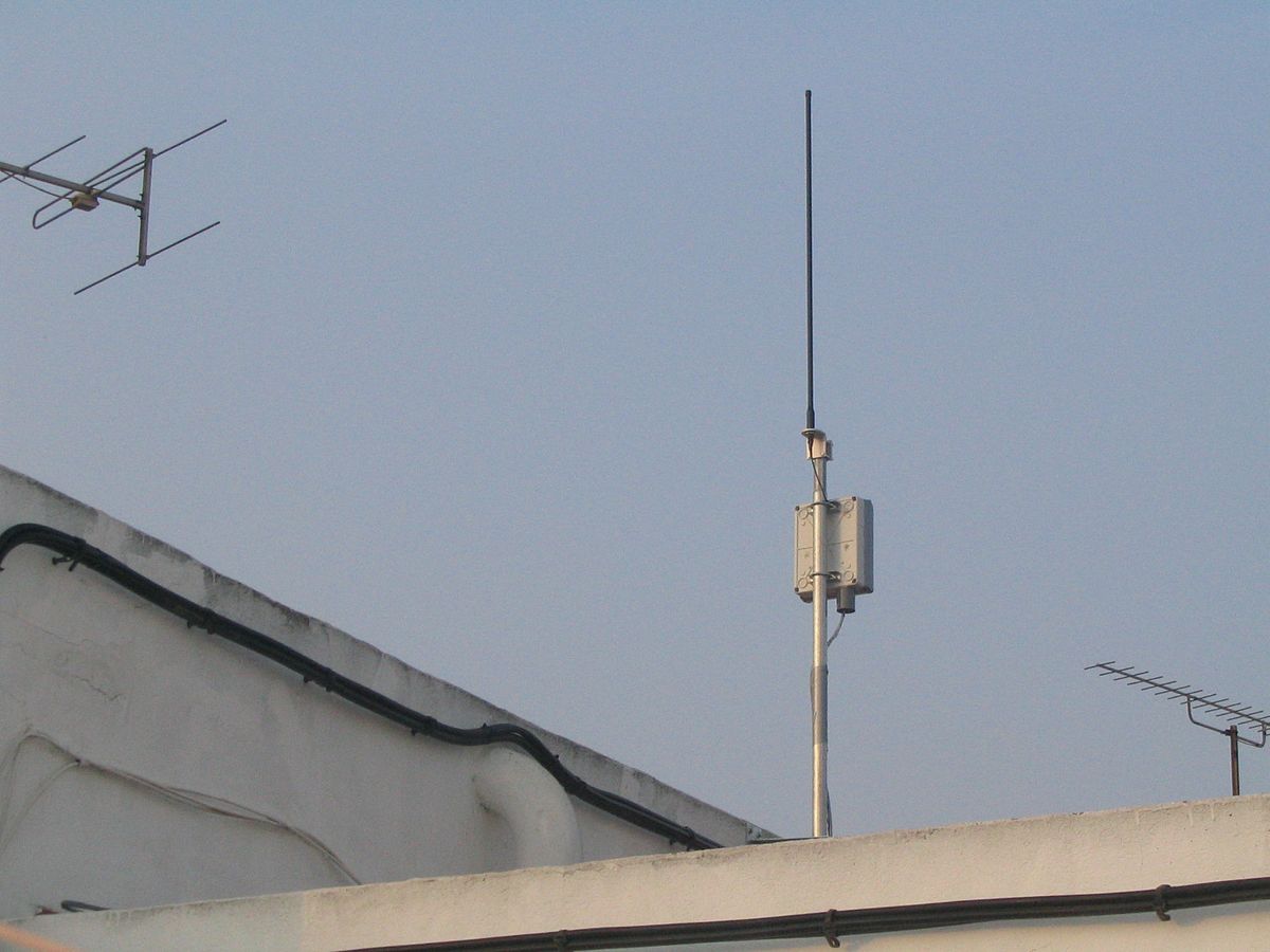 Une antenne wifi publique