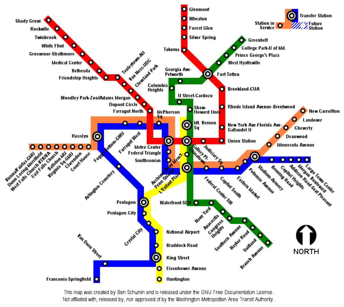 Métro de Washington