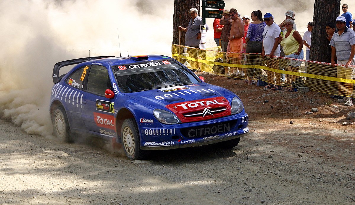 Xsara WRC au rallye de Chypre 2006 (Xavi Pons)