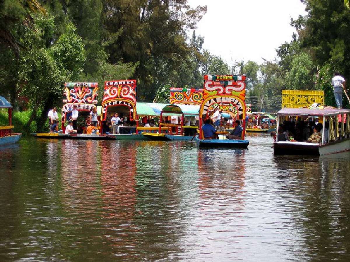 Xochimilco et ses bateaux fleuris