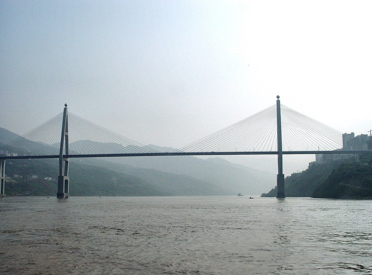 Yangtze River, Badong bridge.jpg
