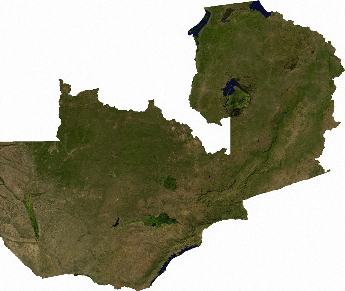 Géographie de la Zambie