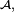 \scriptstyle\ \mathcal{A},\