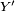\scriptstyle\ Y^{\prime}\