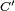 \scriptstyle\ C^{\prime}\