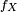 \scriptstyle\ f_X\