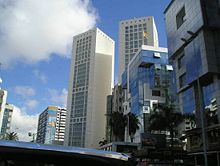 Vue du centre ville.