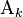 \mathrm A_k\