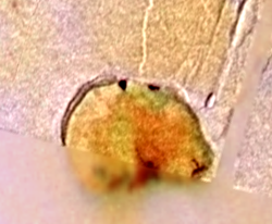 Vue d'Ah Peku Patera par Galileo en octobre 1999.