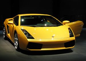 Une Lamborghini Gallardo