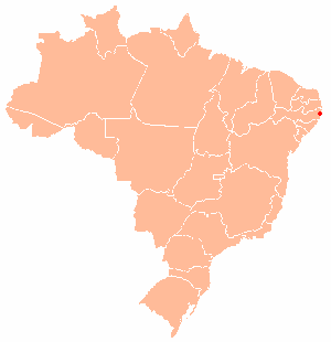 Carte de Recife