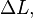\Delta L,\