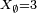 \scriptstyle\ X_\emptyset=3\