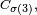 \scriptstyle\ C_{\sigma(3)},\