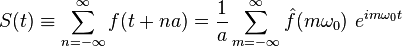 Formule sommatoire de Poisson