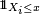 \scriptstyle\ 1\!\!1_{X_i \le x}\