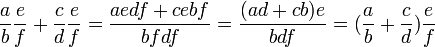 Corps des fractions