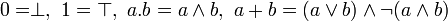 Algèbre de Boole (structure)
