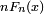 \scriptstyle\ nF_n(x)\