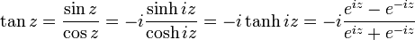 Trigonométrie complexe