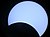 Phase partielle de l'Éclipse de Mars 2006, vue depuis Valencia, Espagne (zone partielle)