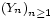 \ \scriptstyle \left(Y_{n}\right)_{n\ge 1}\
