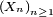 \ \scriptstyle \left(X_{n}\right)_{n\ge 1}\
