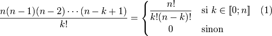 Coefficient binomial