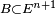 \scriptstyle\ B\subset E^{n+1}\
