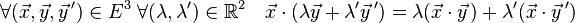 Bilinéaire
