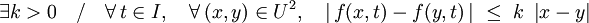 Théorème de Cauchy-Lipschitz