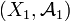 (X_1,\mathcal{A}_1)\