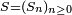 \scriptstyle\ S=(S_n)_{n\ge 0} \