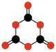 Chemfm 1 3 5 trioxanetrione.svg