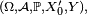 \scriptstyle\ (\Omega,\mathcal{A},\mathbb{P},X^{\prime}_0,Y),\