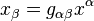 x_{\beta}= g_{\alpha \beta} x^\alpha\